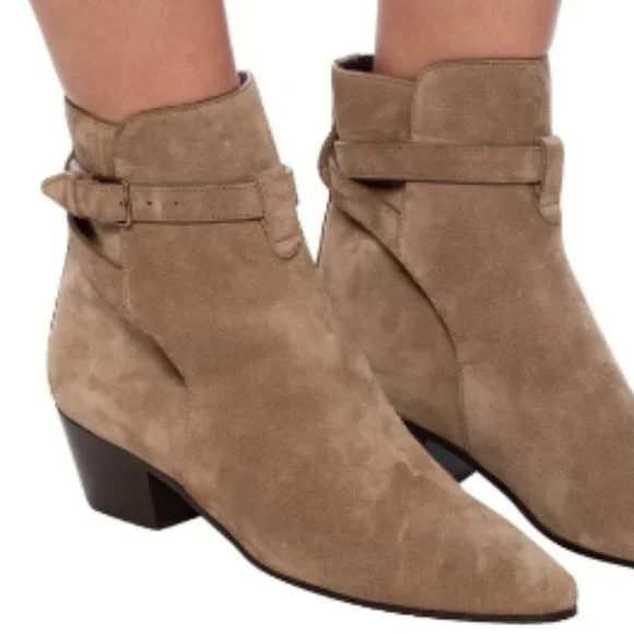 NWTO YSL Jodhpur Booties in Suede - Picture 1 of 3